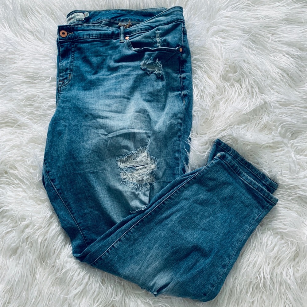 Torrid Distressed Plus Size Jeans